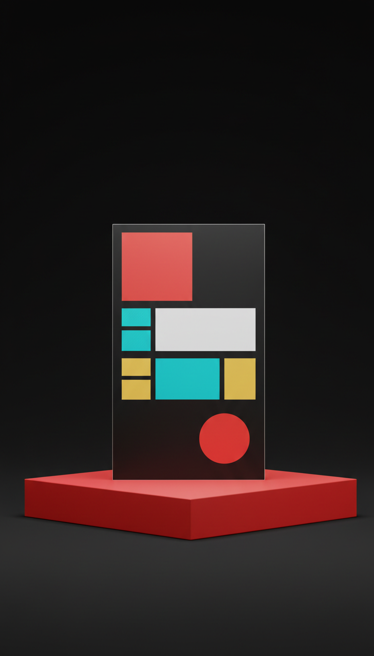 Conversion landing page with bold visuals